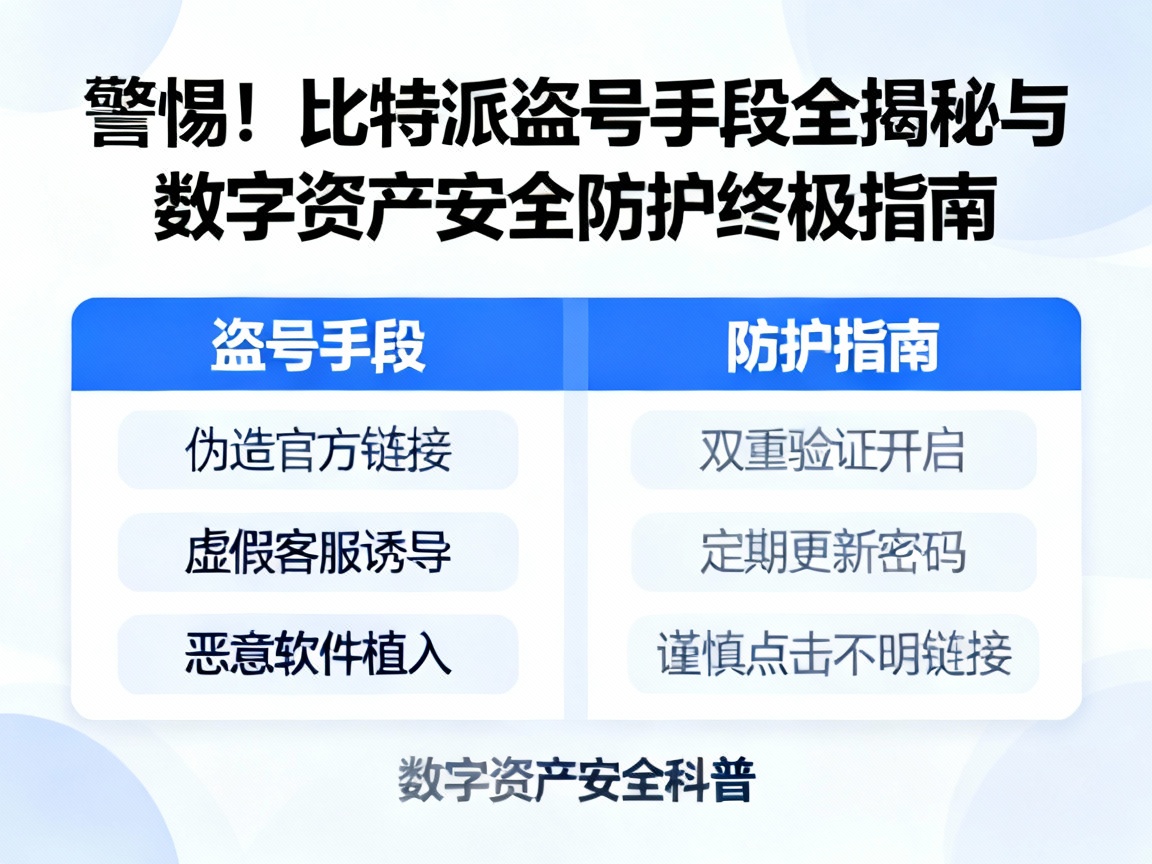 警惕！比特派盗号手段全揭秘与数字资产安全防护终极指南