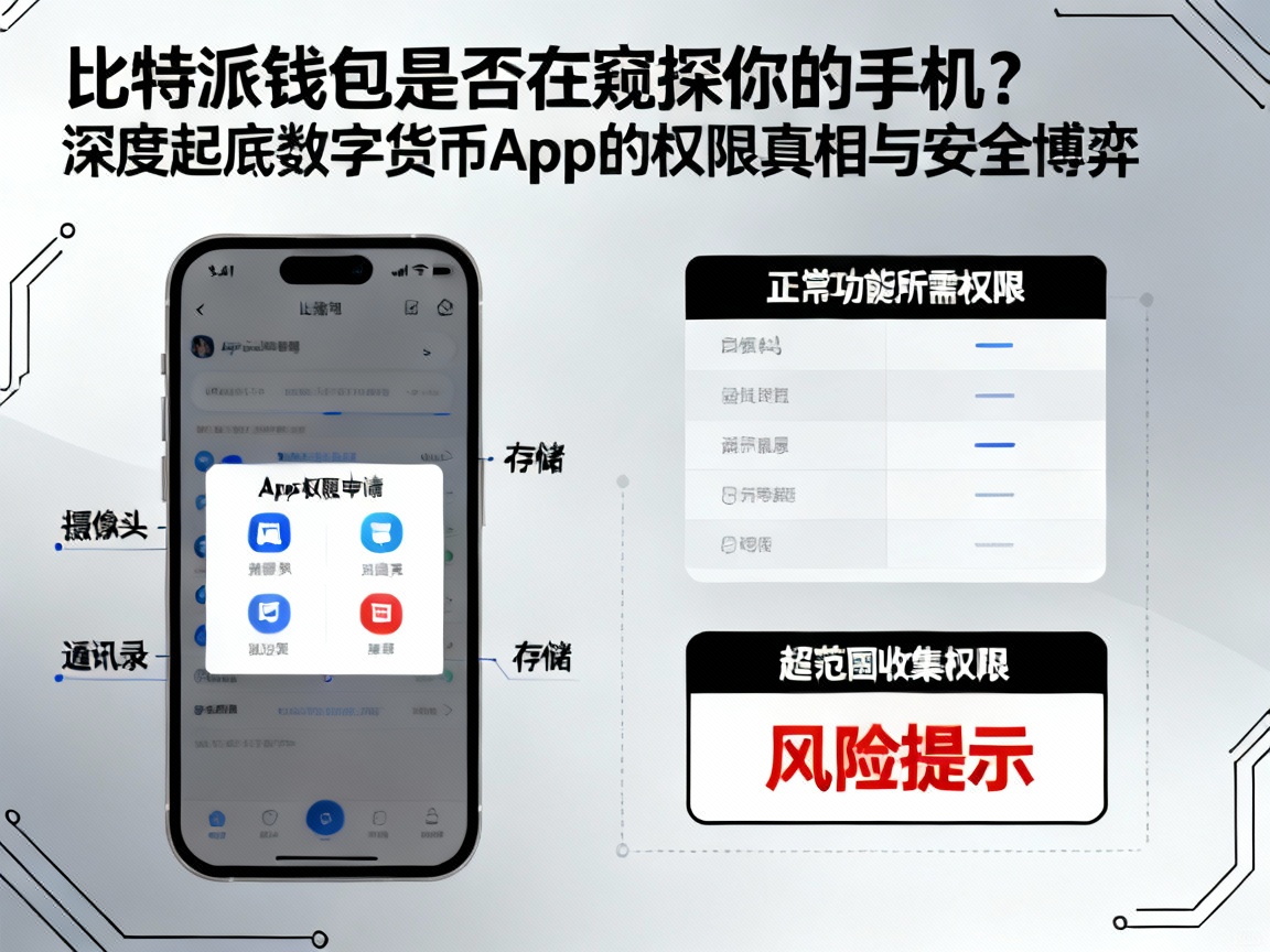 比特派钱包是否在窥探你的手机？深度起底数字货币App的权限真相与安全博弈