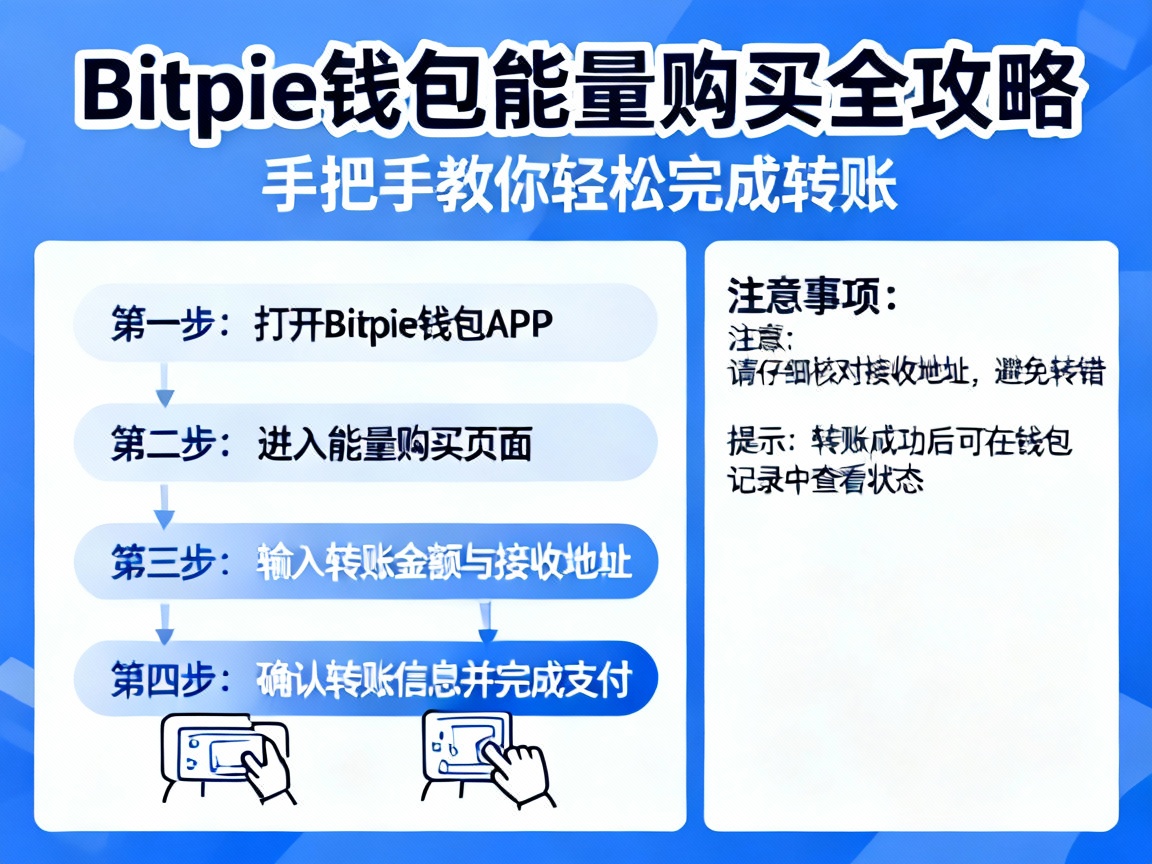 Bitpie钱包能量购买全攻略，手把手教你轻松完成转账
