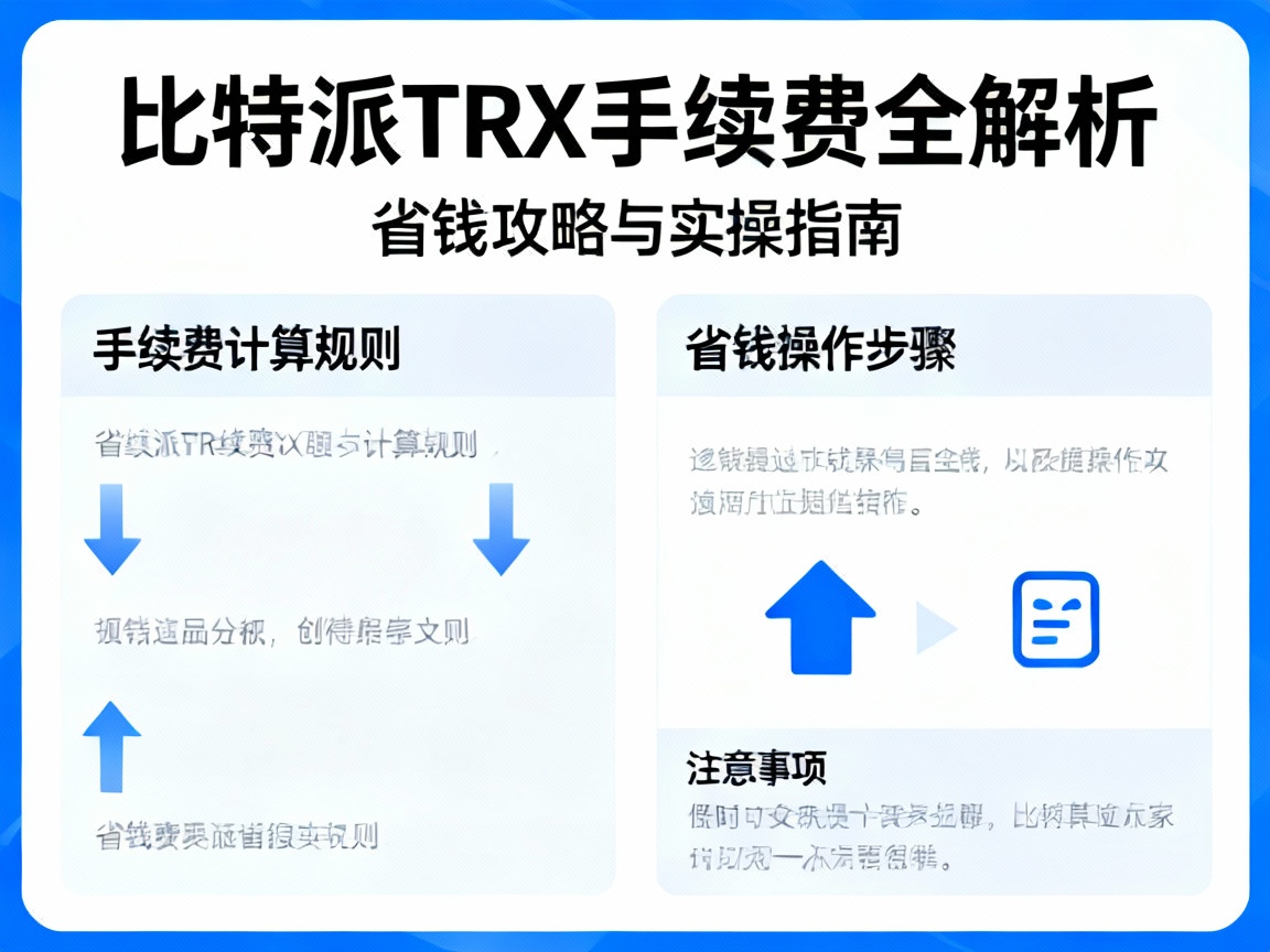 比特派TRX手续费全解析，省钱攻略与实操指南