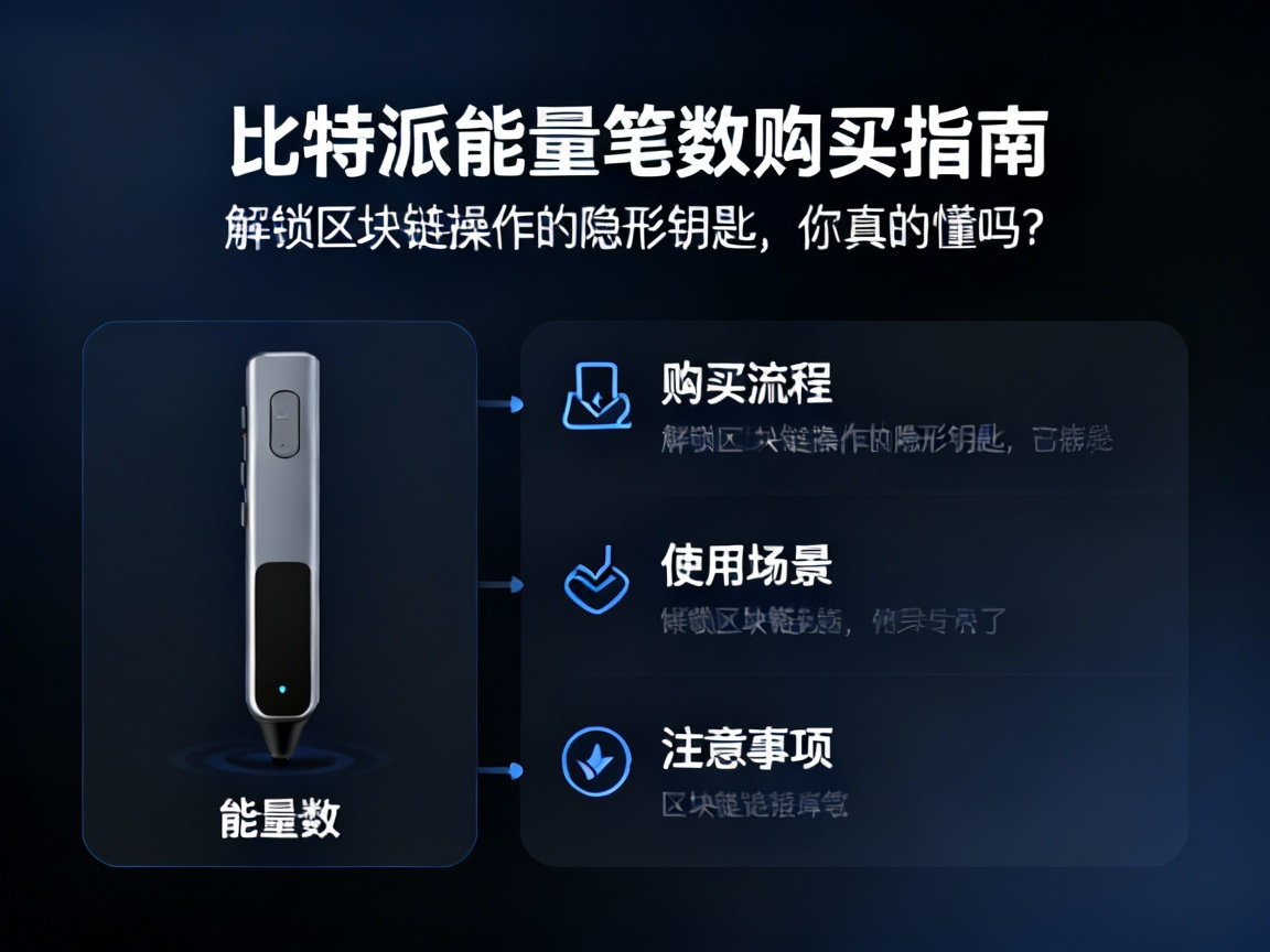 比特派能量笔数购买指南，解锁区块链操作的隐形钥匙，你真的懂吗？