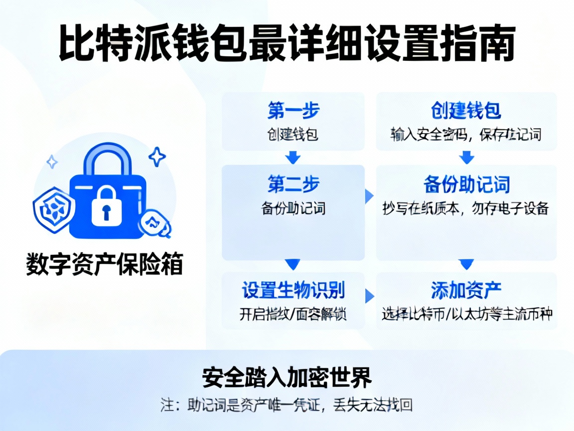 数字资产保险箱，比特派钱包最详细设置指南，让你安全踏入加密世界