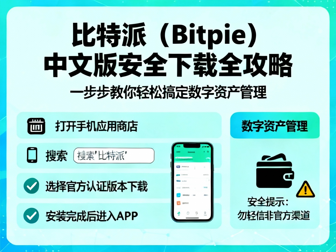 比特派（Bitpie）中文版安全下载全攻略，一步步教你轻松搞定数字资产管理