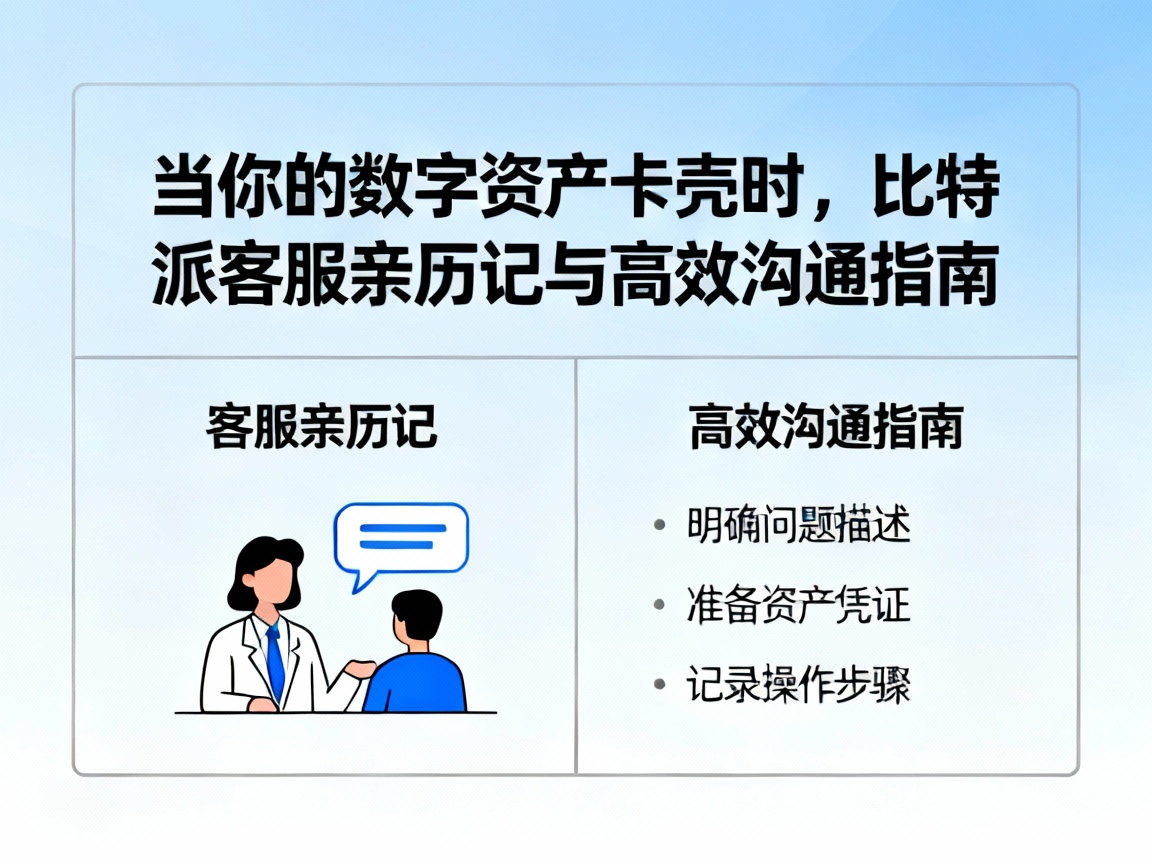 当你的数字资产卡壳时，比特派客服亲历记与高效沟通指南