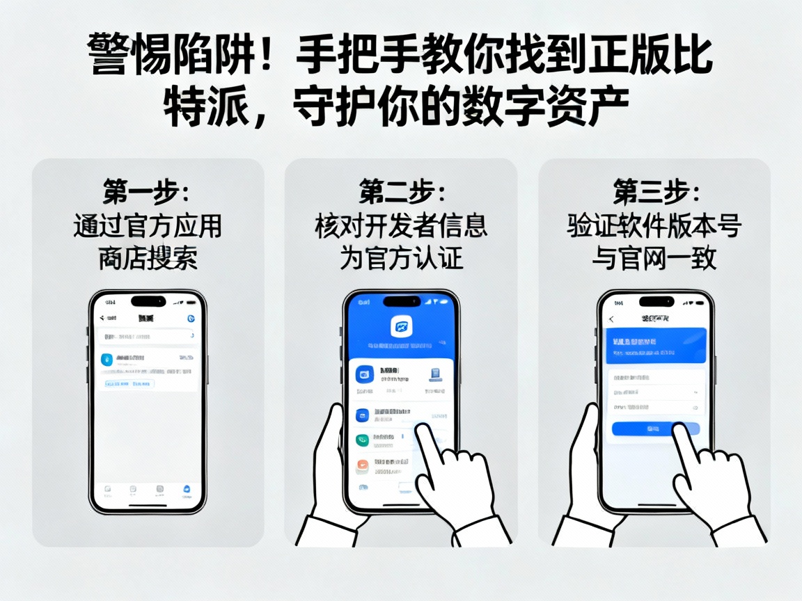 警惕陷阱！手把手教你找到正版比特派，守护你的数字资产