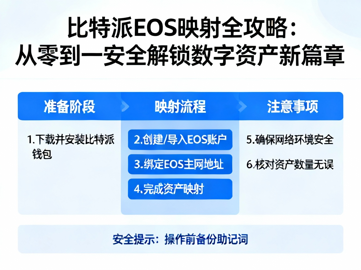 比特派EOS映射全攻略，从零到一，安全解锁数字资产新篇章