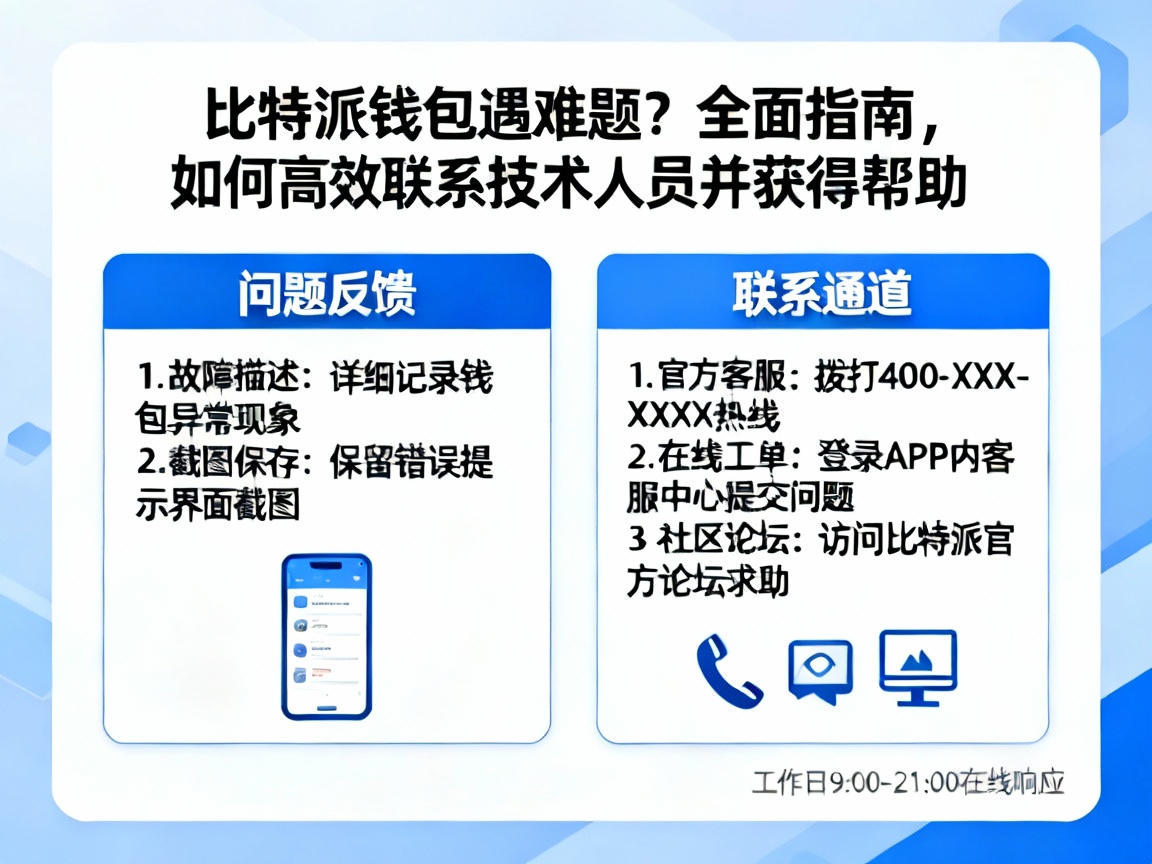 比特派钱包遇难题？全面指南，如何高效联系技术人员并获得帮助