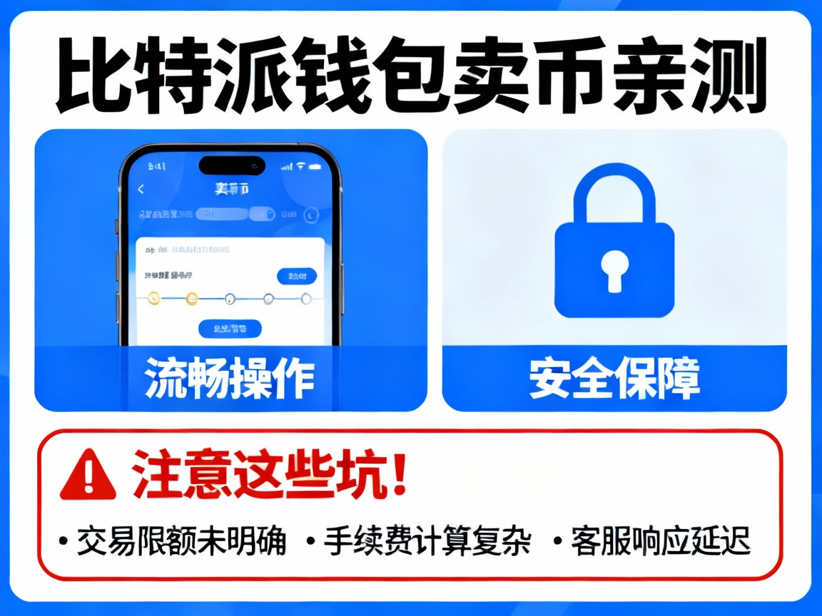 比特派钱包卖币亲测，流畅、安全，但你必须注意这些坑！