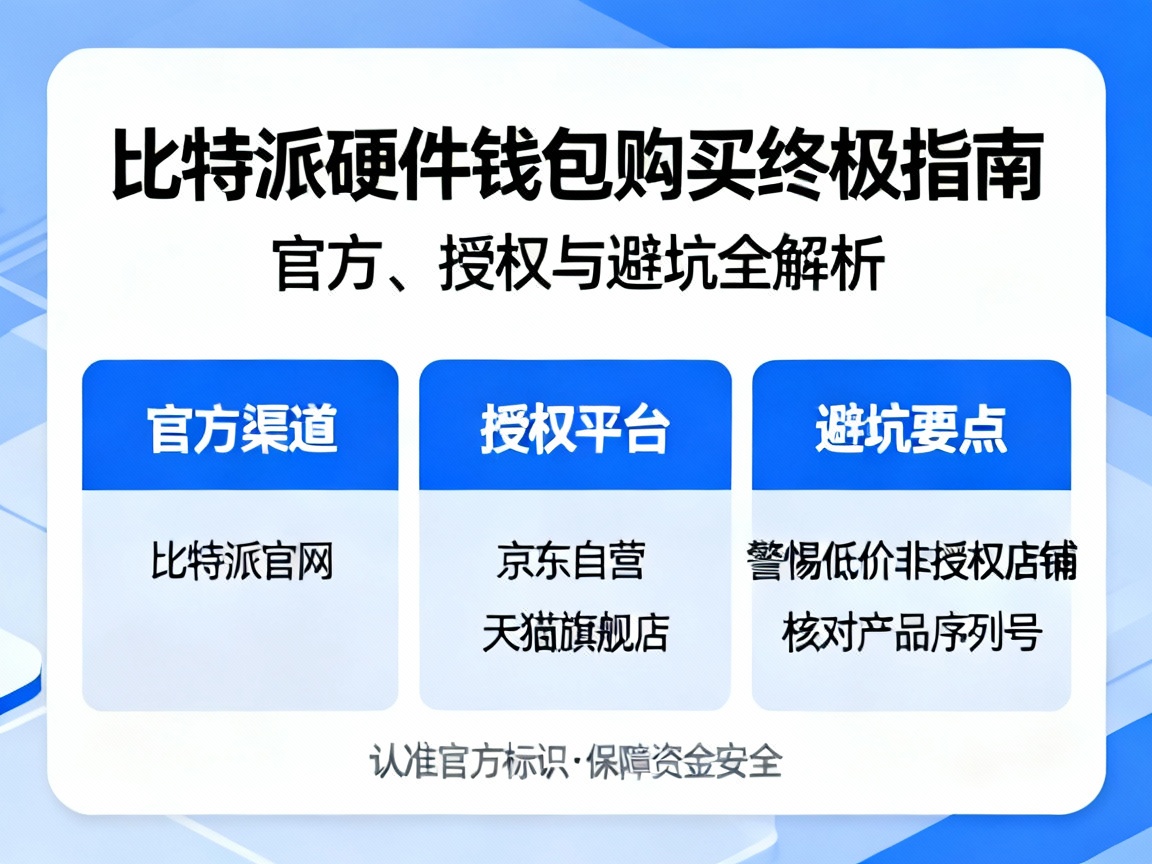 比特派硬件钱包购买终极指南，官方、授权与避坑全解析