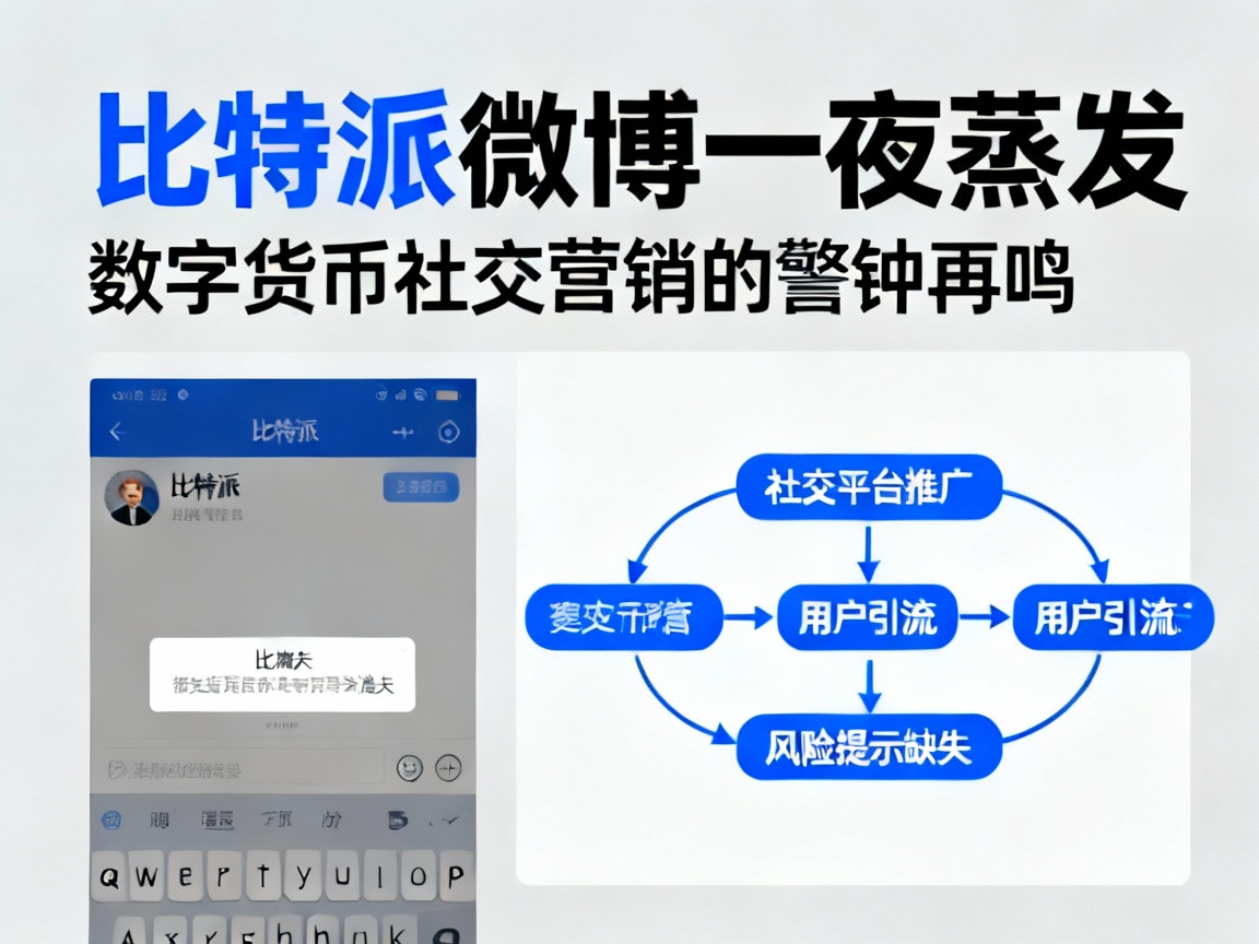 比特派微博一夜蒸发，数字货币社交营销的警钟再鸣