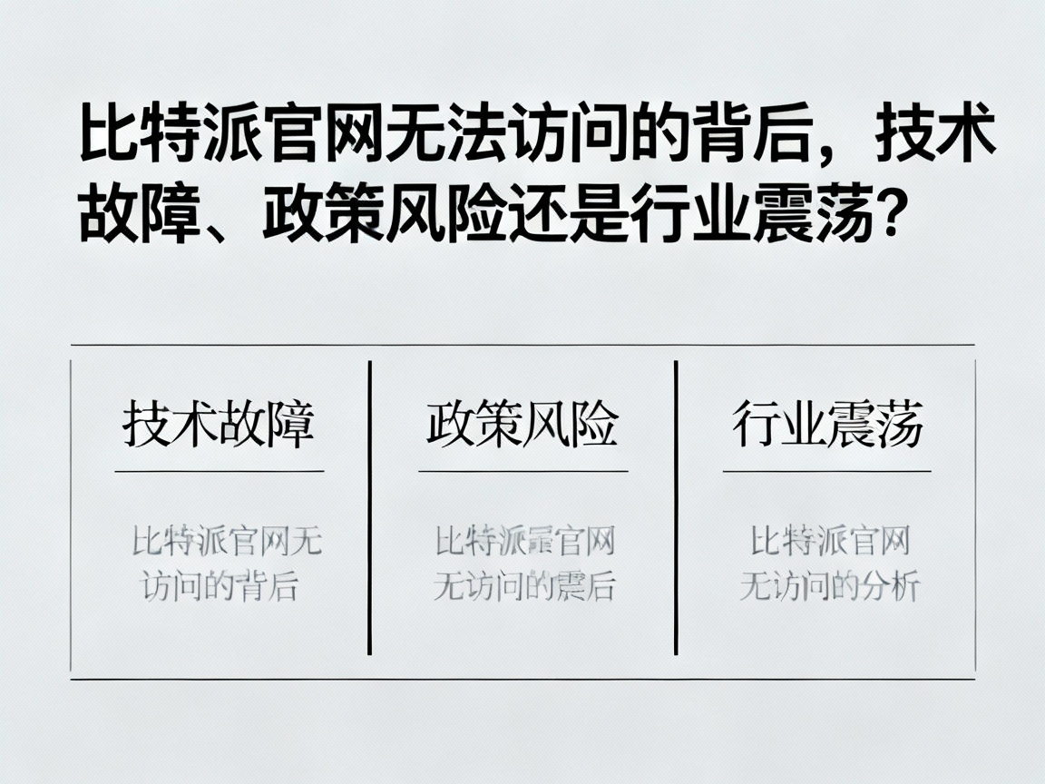 比特派官网无法访问的背后，技术故障、政策风险还是行业震荡？
