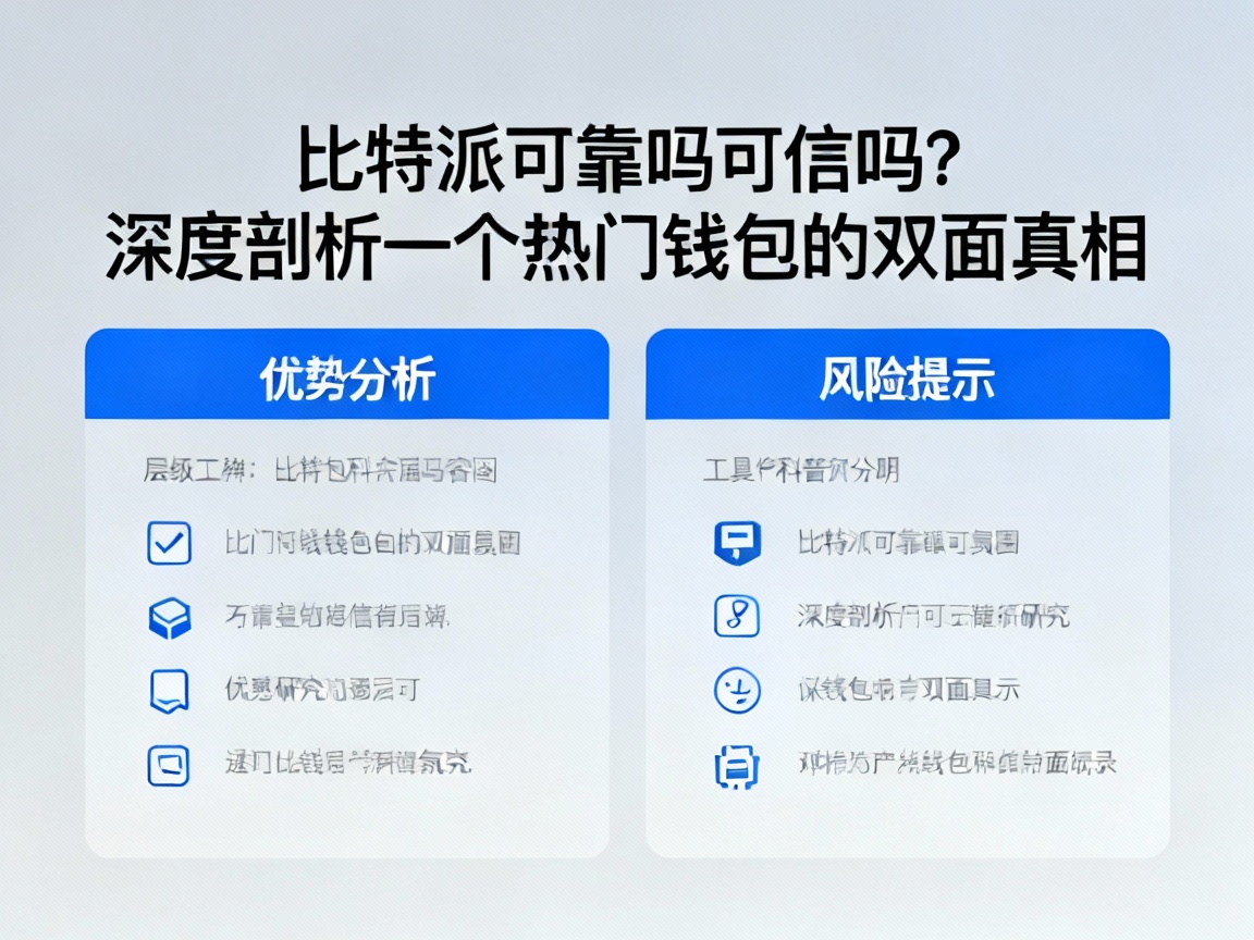 比特派可靠吗可信吗？深度剖析一个热门钱包的双面真相