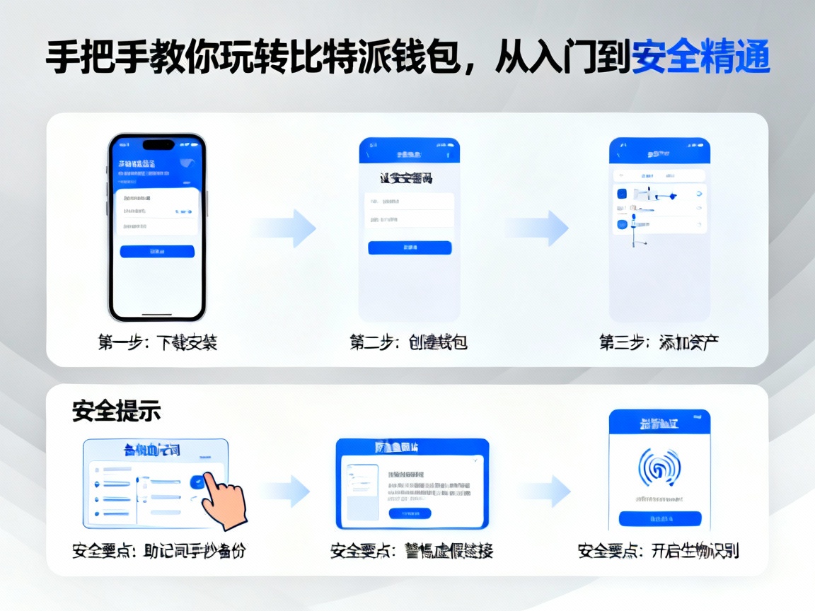 手把手教你玩转比特派钱包，从入门到安全精通