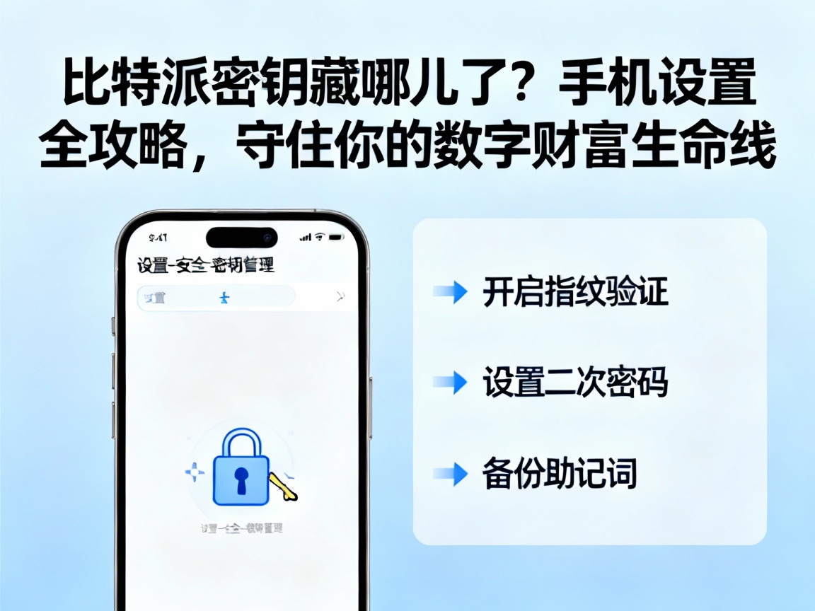 比特派密钥藏哪儿了？手机设置全攻略，守住你的数字财富生命线