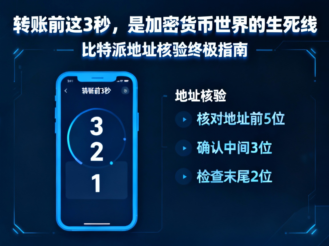 转账前这3秒，是加密货币世界的生死线，比特派地址核验终极指南