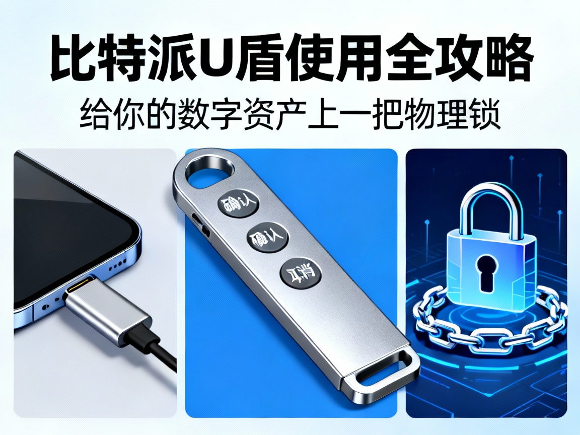 比特派U盾使用全攻略，给你的数字资产上一把物理锁