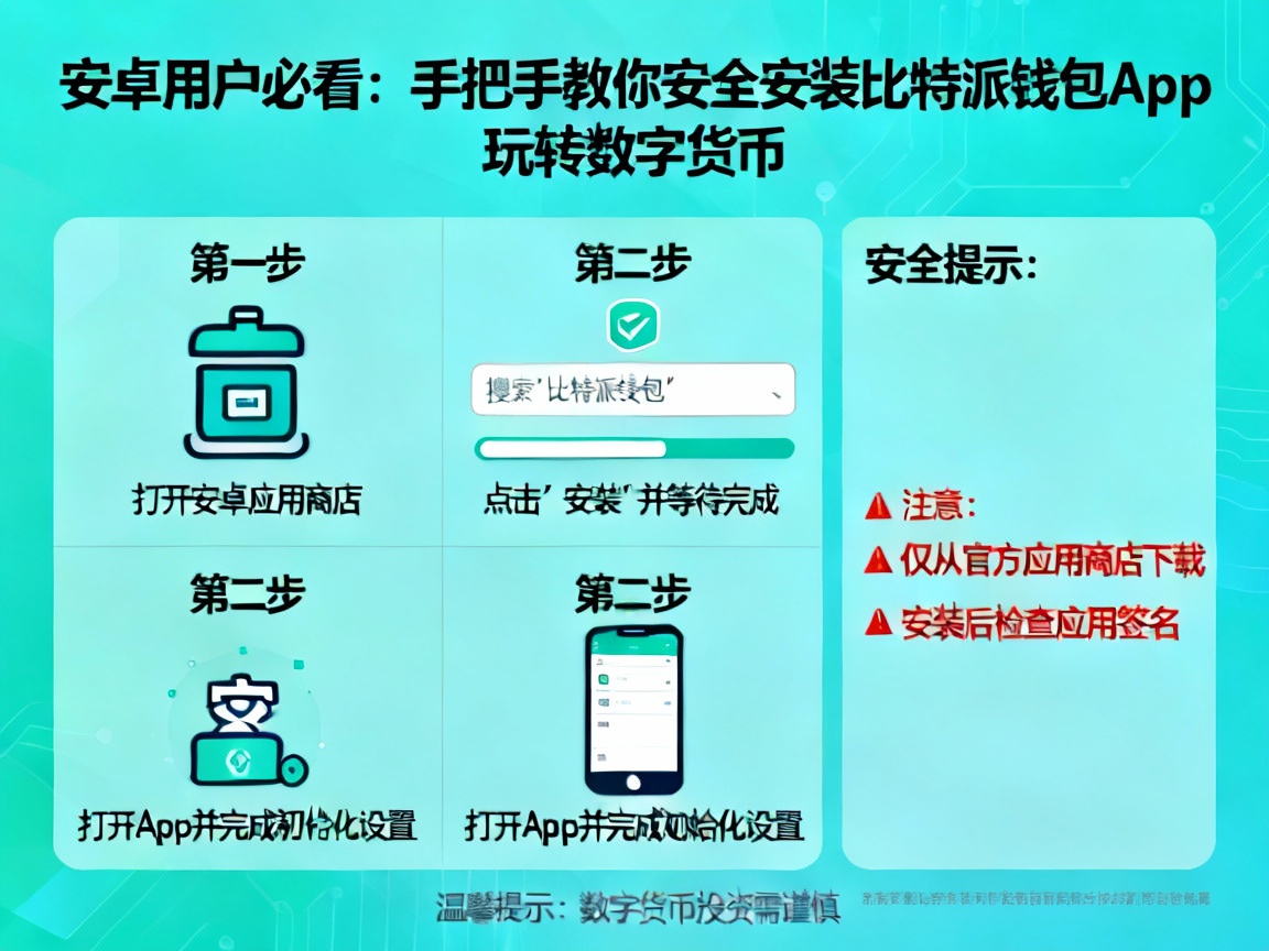安卓用户必看，手把手教你安全安装比特派钱包App，玩转数字货币