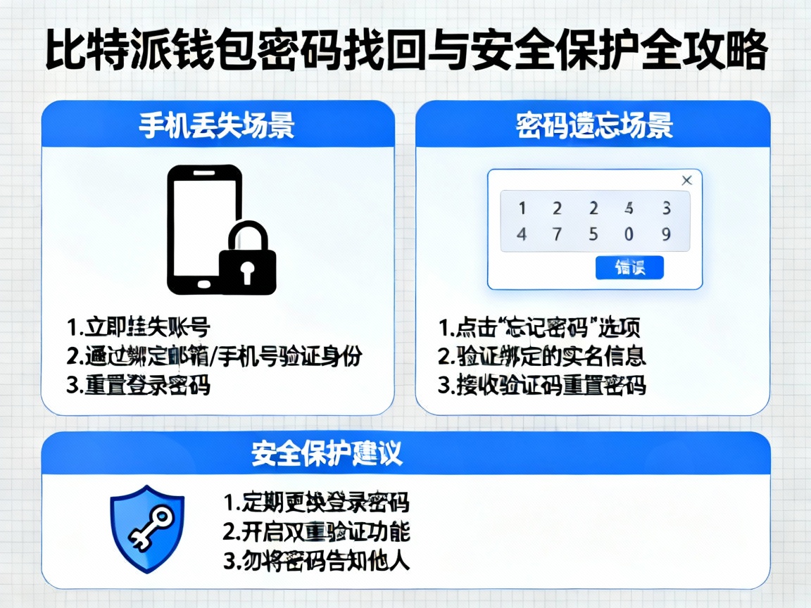 手机丢失或密码遗忘？比特派钱包密码找回与安全保护全攻略