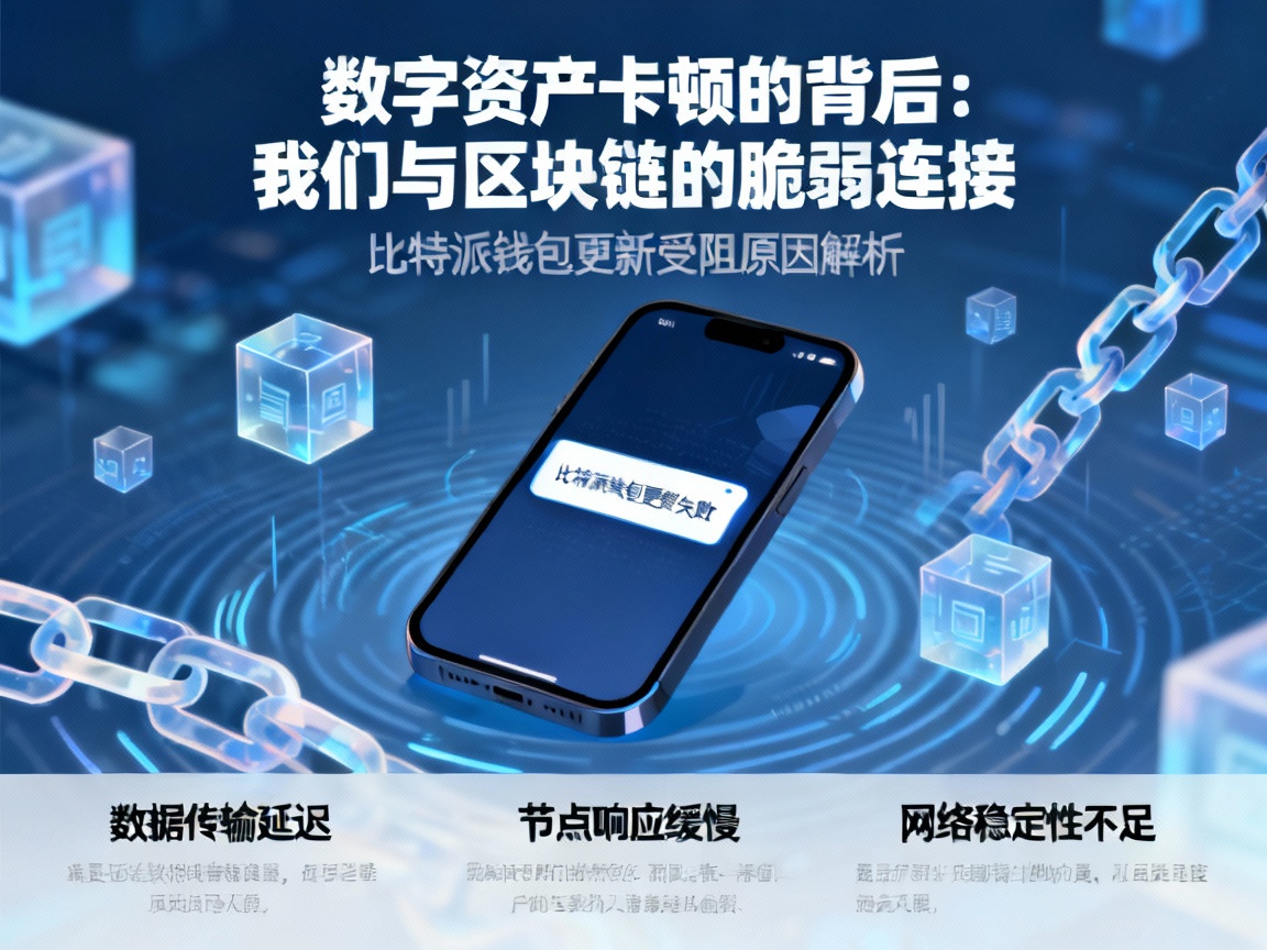 当数字资产卡顿，比特派钱包无法更新的背后，是我们与区块链的脆弱连接