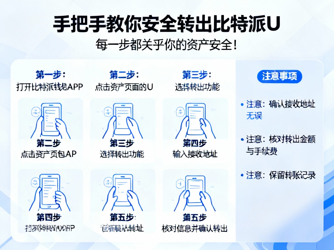 手把手教你安全转出比特派U，每一步都关乎你的资产安全！