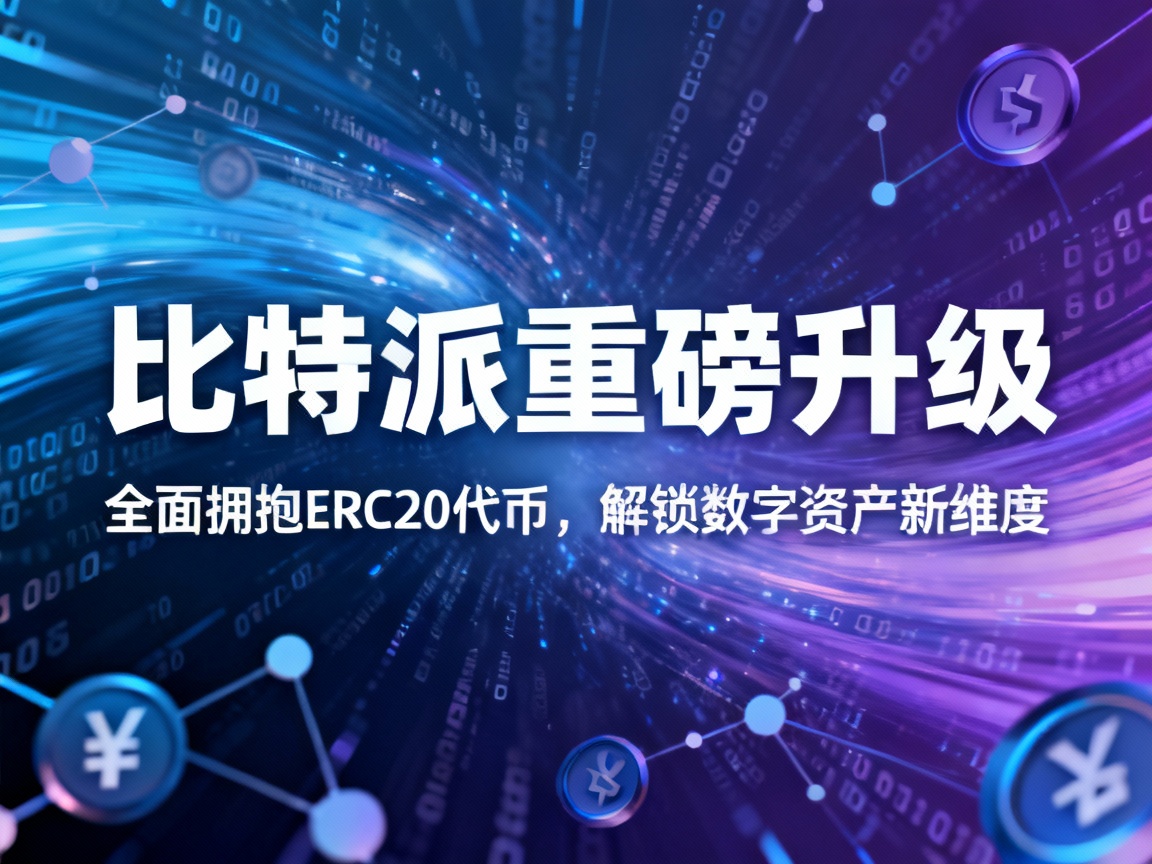 比特派重磅升级，全面拥抱ERC20代币，解锁数字资产新维度