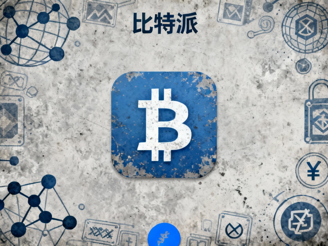 消失的蓝色圆标，老版比特派钱包图标，承载着早期加密世界的记忆与信任