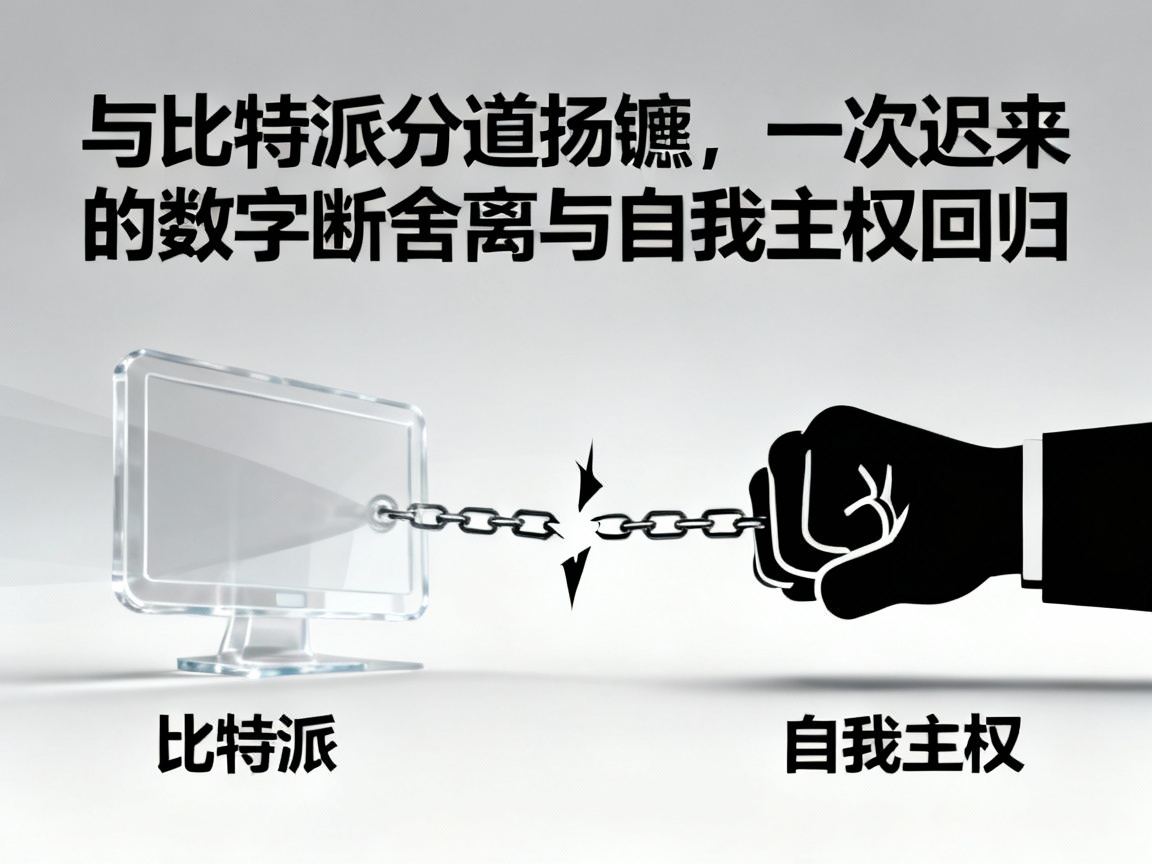 与比特派分道扬镳，一次迟来的数字断舍离与自我主权回归