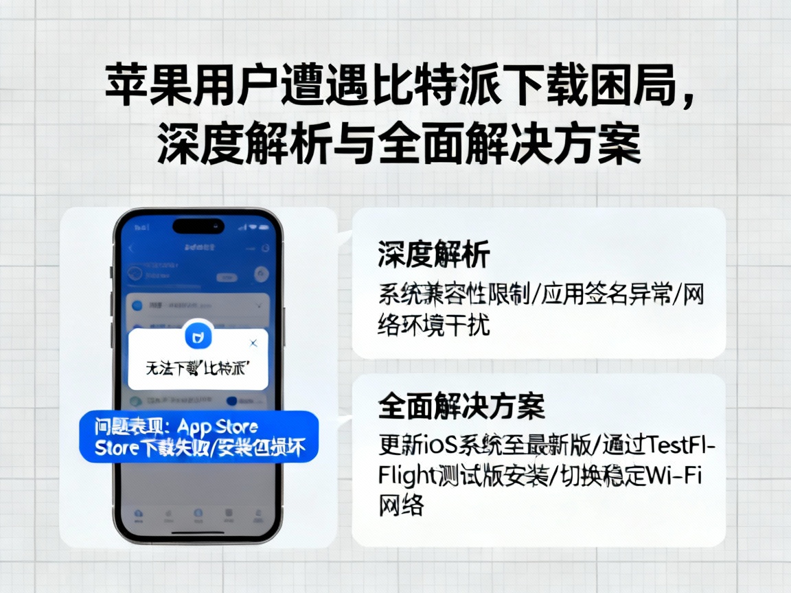 苹果用户遭遇比特派下载困局，深度解析与全面解决方案