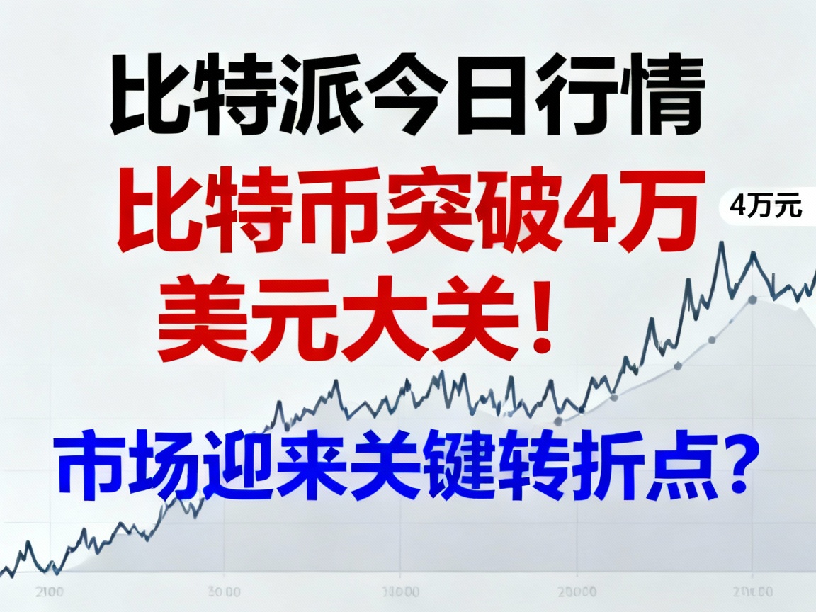 比特派今日行情，比特币突破4万美元大关！市场迎来关键转折点？