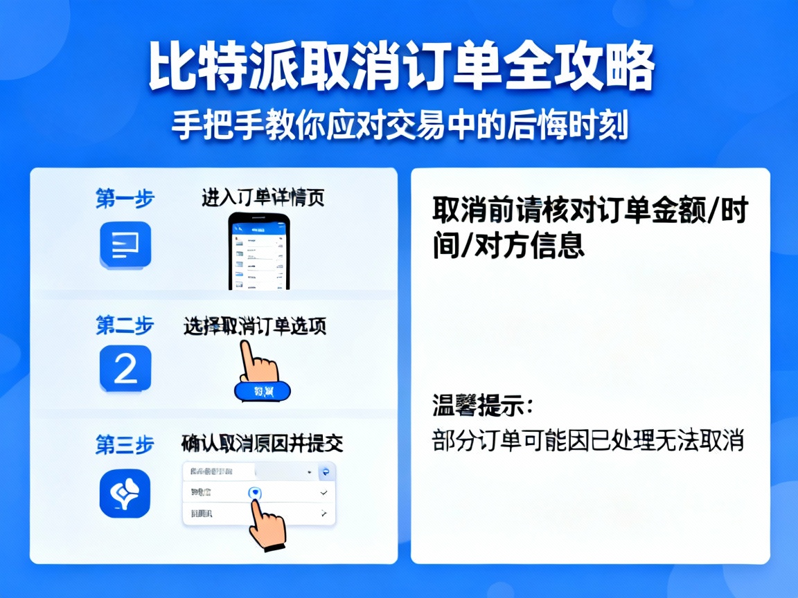 比特派取消订单全攻略，手把手教你应对交易中的后悔时刻