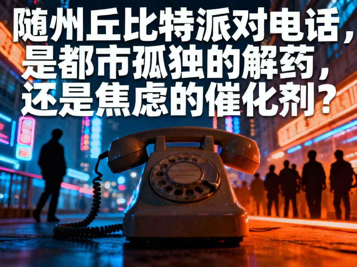随州丘比特派对电话，是都市孤独的解药，还是焦虑的催化剂？