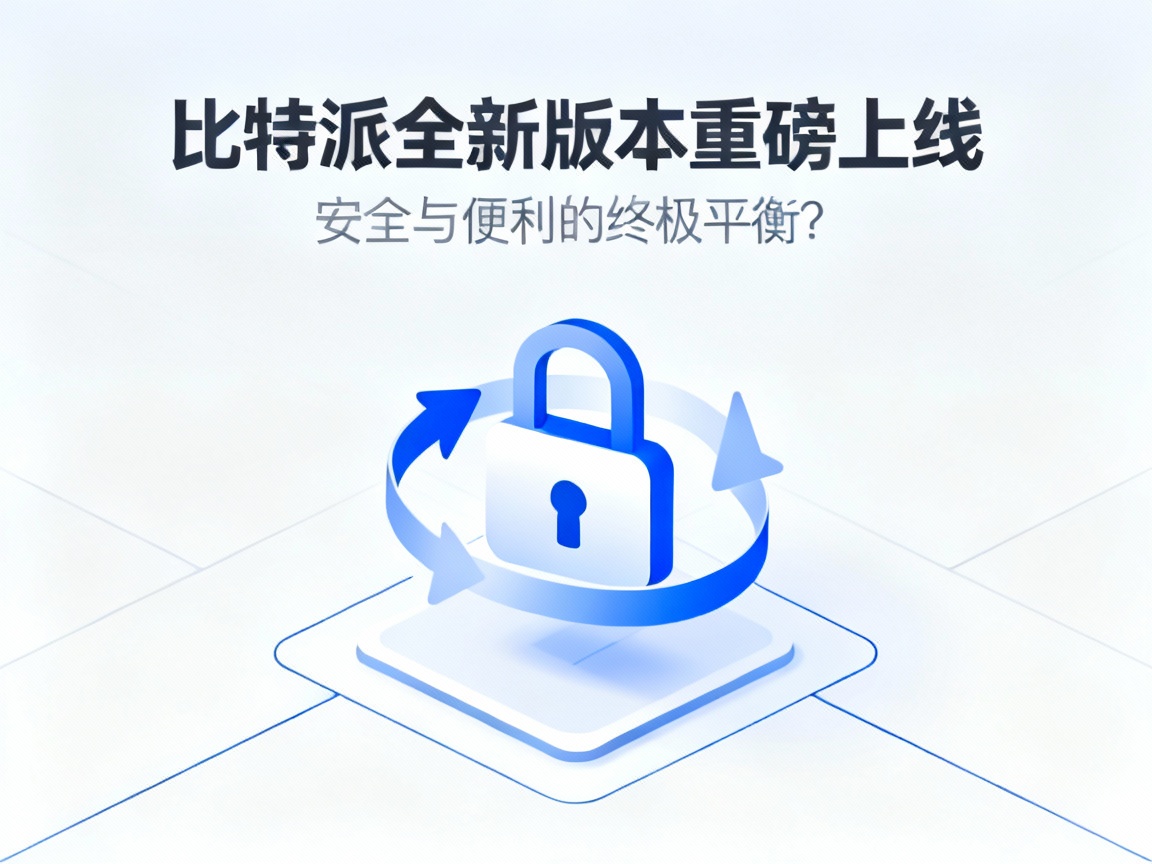 比特派全新版本重磅上线，这一次，安全与便利的终极平衡？