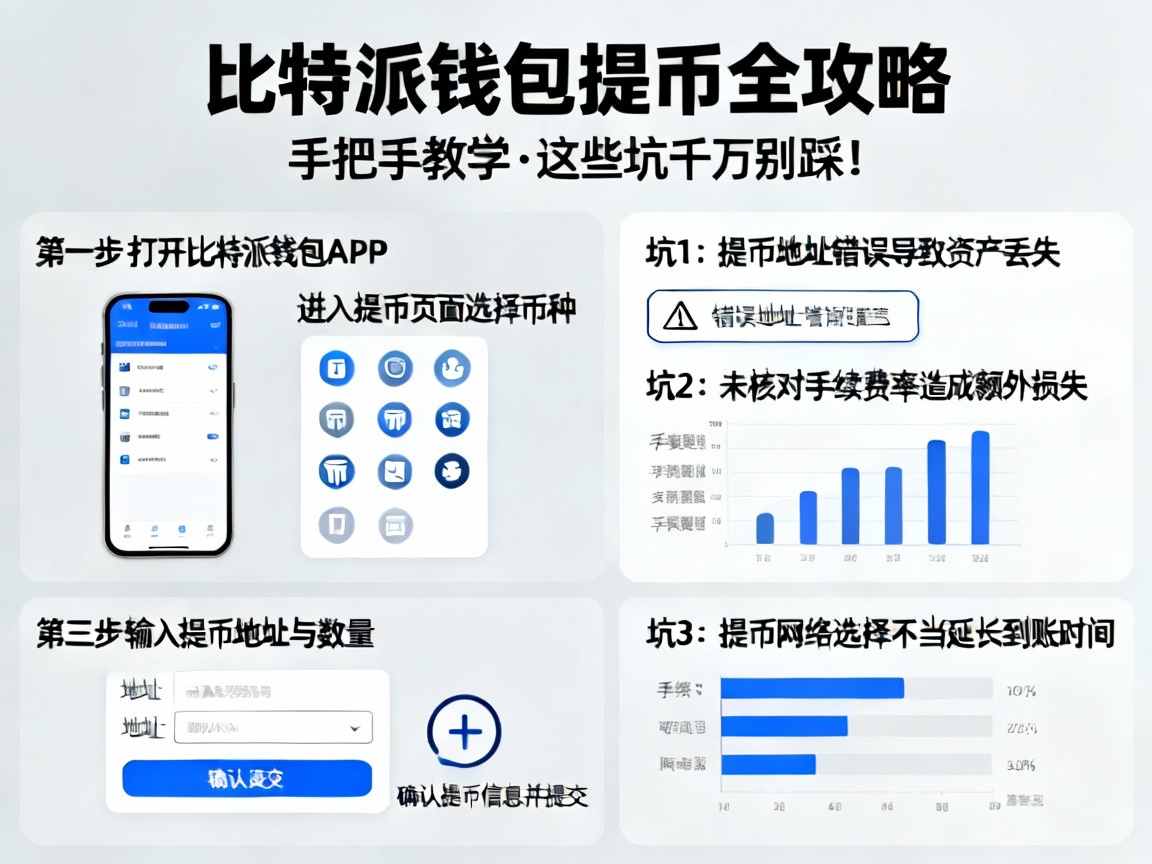 手把手教学，比特派钱包提币全攻略，这些坑千万别踩！