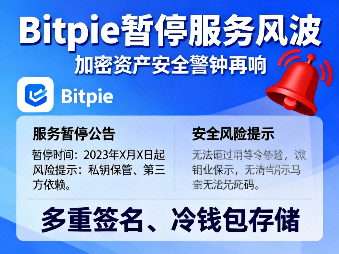 Bitpie暂停服务风波，加密资产安全的警钟再次敲响