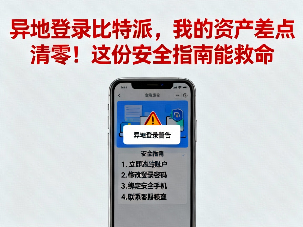 异地登录比特派，我的资产差点清零！这份安全指南能救命