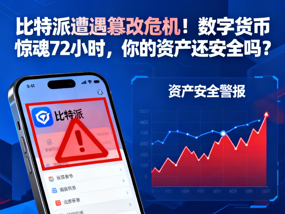 比特派遭遇篡改危机！数字货币惊魂72小时，你的资产还安全吗？