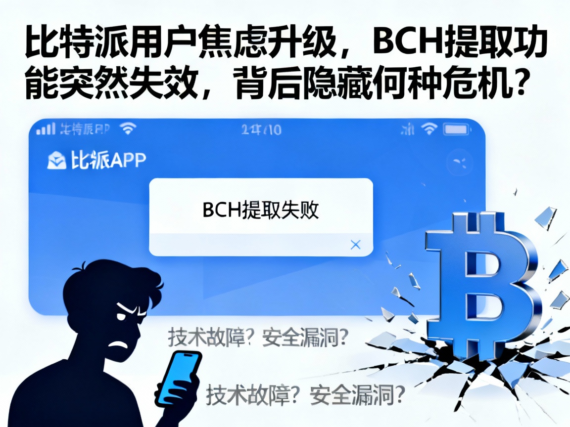 比特派用户焦虑升级，BCH提取功能突然失效，背后隐藏何种危机？