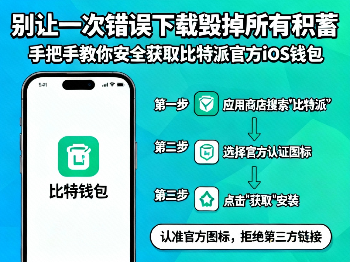 别让一次错误下载毁掉所有积蓄，手把手教你安全获取比特派官方iOS钱包