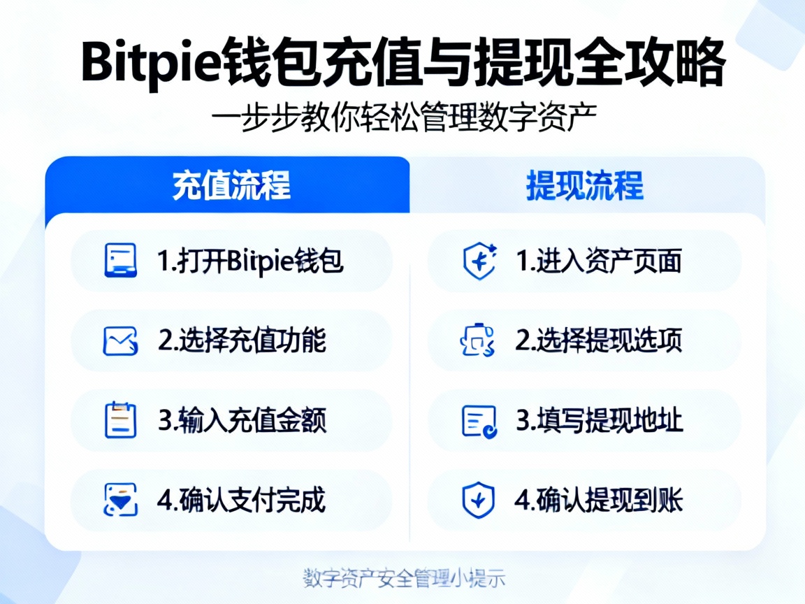 Bitpie钱包充值与提现全攻略，一步步教你轻松管理数字资产
