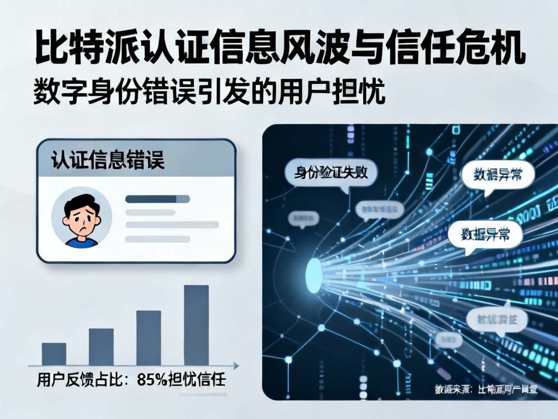 当你的数字身份被错误，比特派认证信息风波背后的信任危机