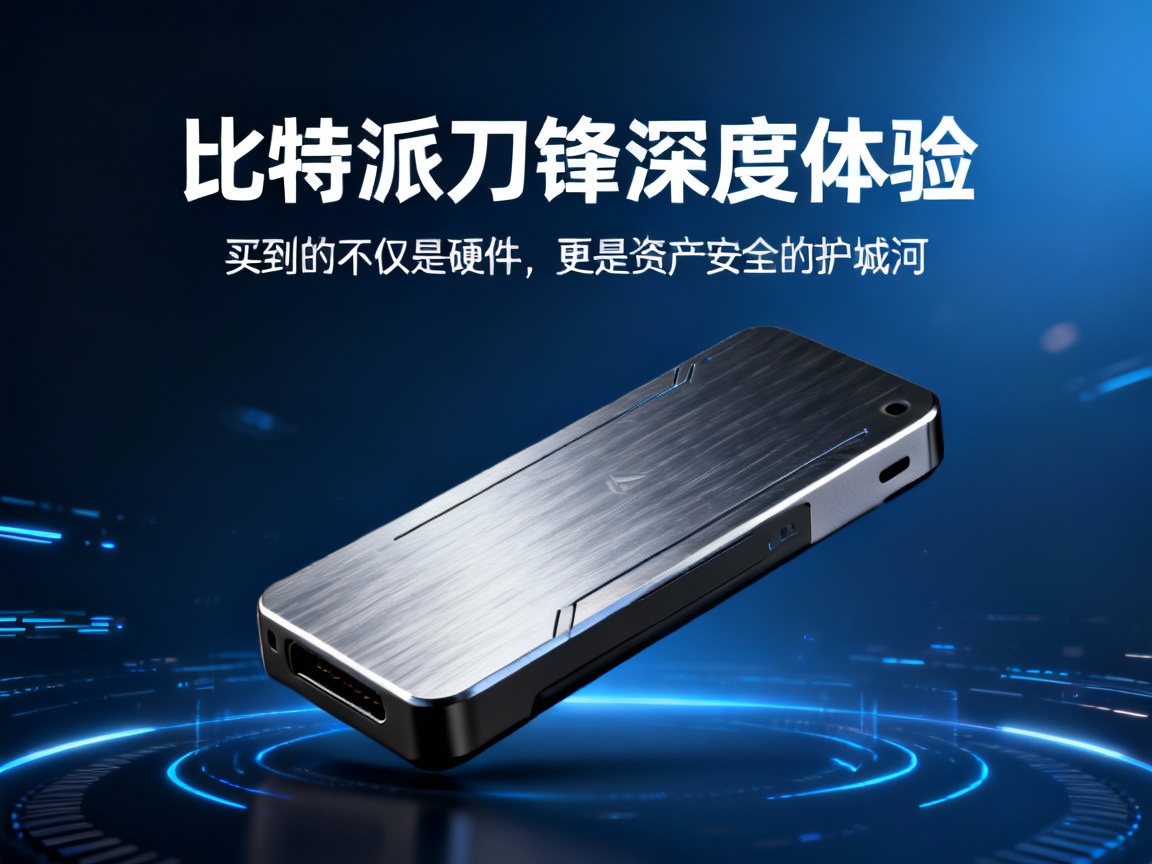 比特派刀锋深度体验，买到的不仅是硬件，更是资产安全的护城河