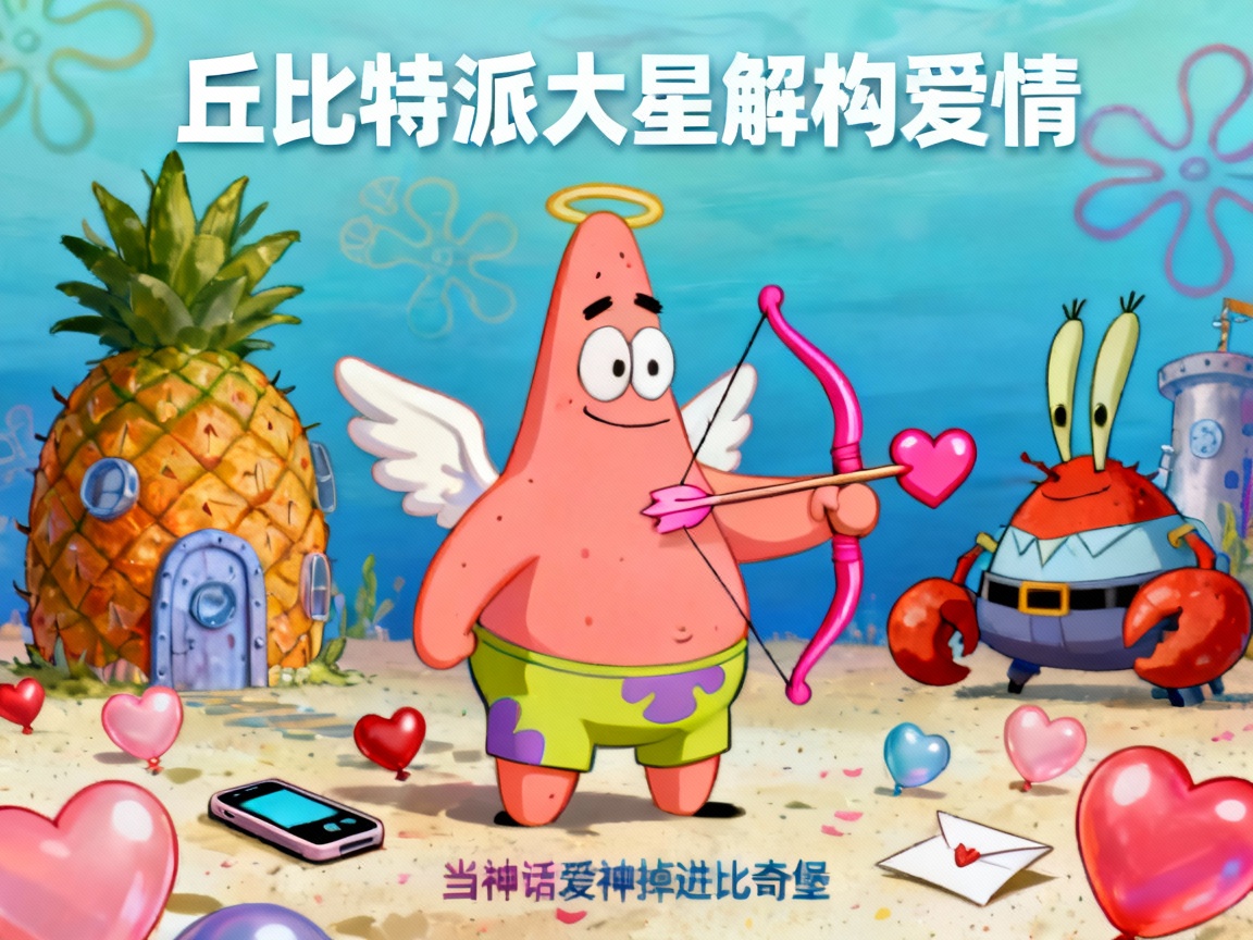 当神话爱神掉进比奇堡，现代人用丘比特派大星解构爱情