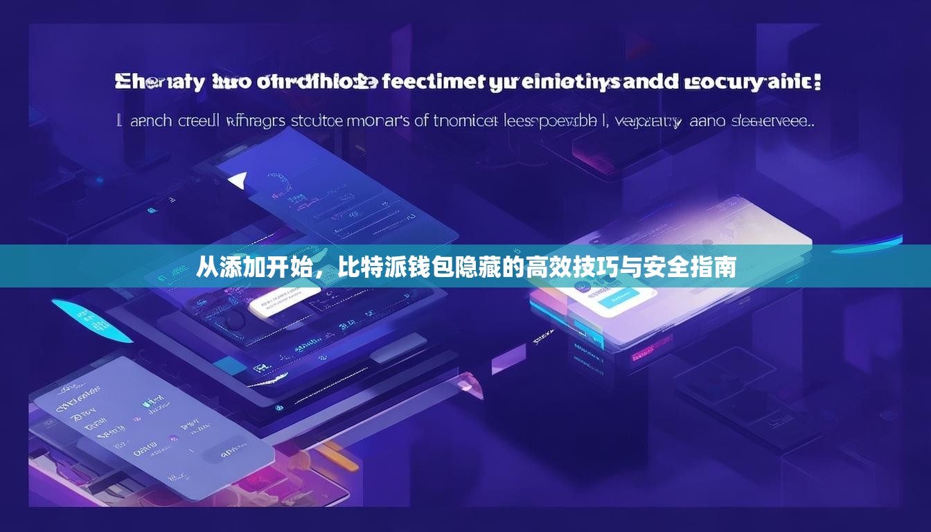 从添加开始，比特派钱包隐藏的高效技巧与安全指南