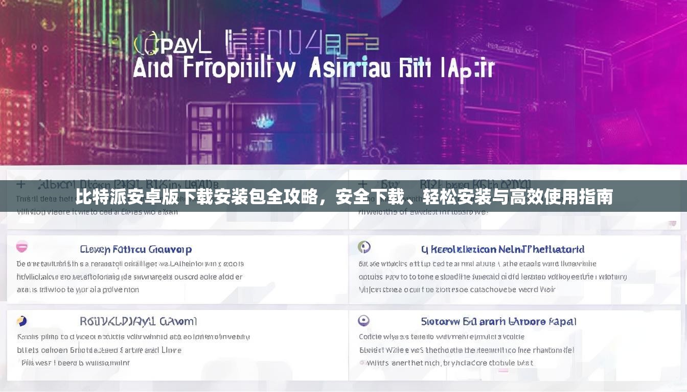 比特派安卓版下载安装包全攻略，安全下载、轻松安装与高效使用指南