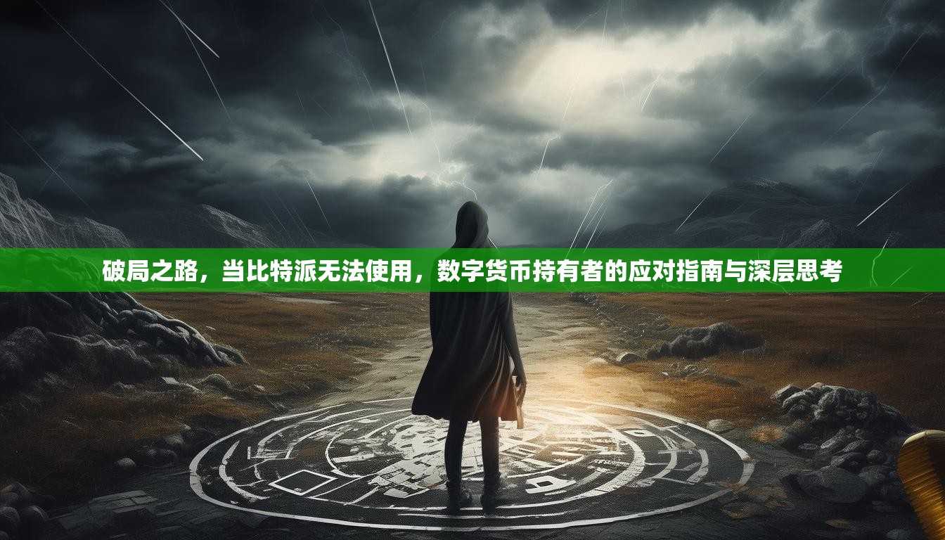 破局之路，当比特派无法使用，数字货币持有者的应对指南与深层思考