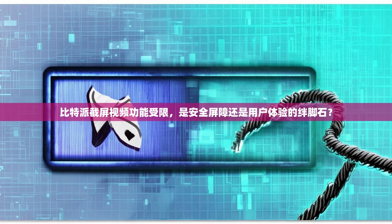 比特派截屏视频功能受限，是安全屏障还是用户体验的绊脚石？