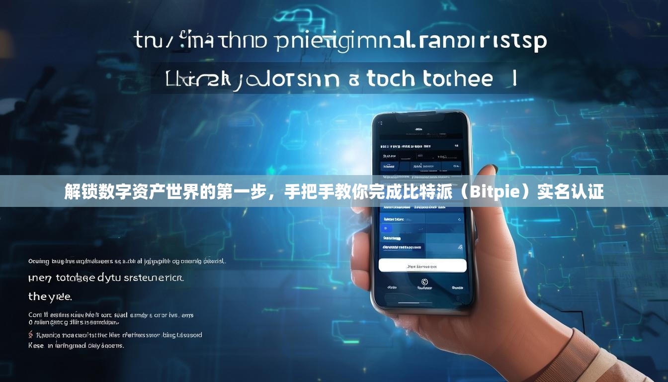 解锁数字资产世界的第一步，手把手教你完成比特派（Bitpie）实名认证