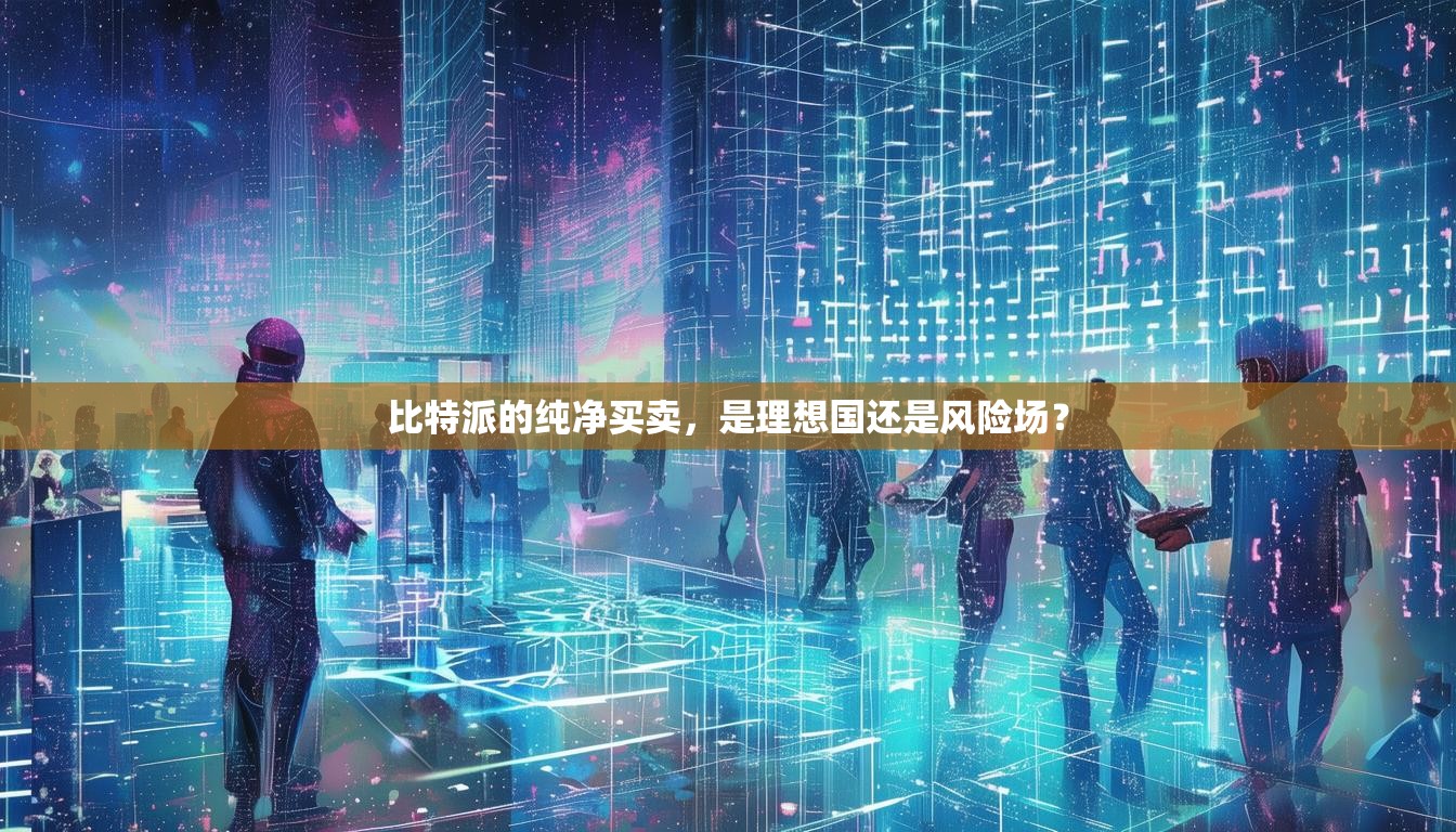 比特派的纯净买卖，是理想国还是风险场？