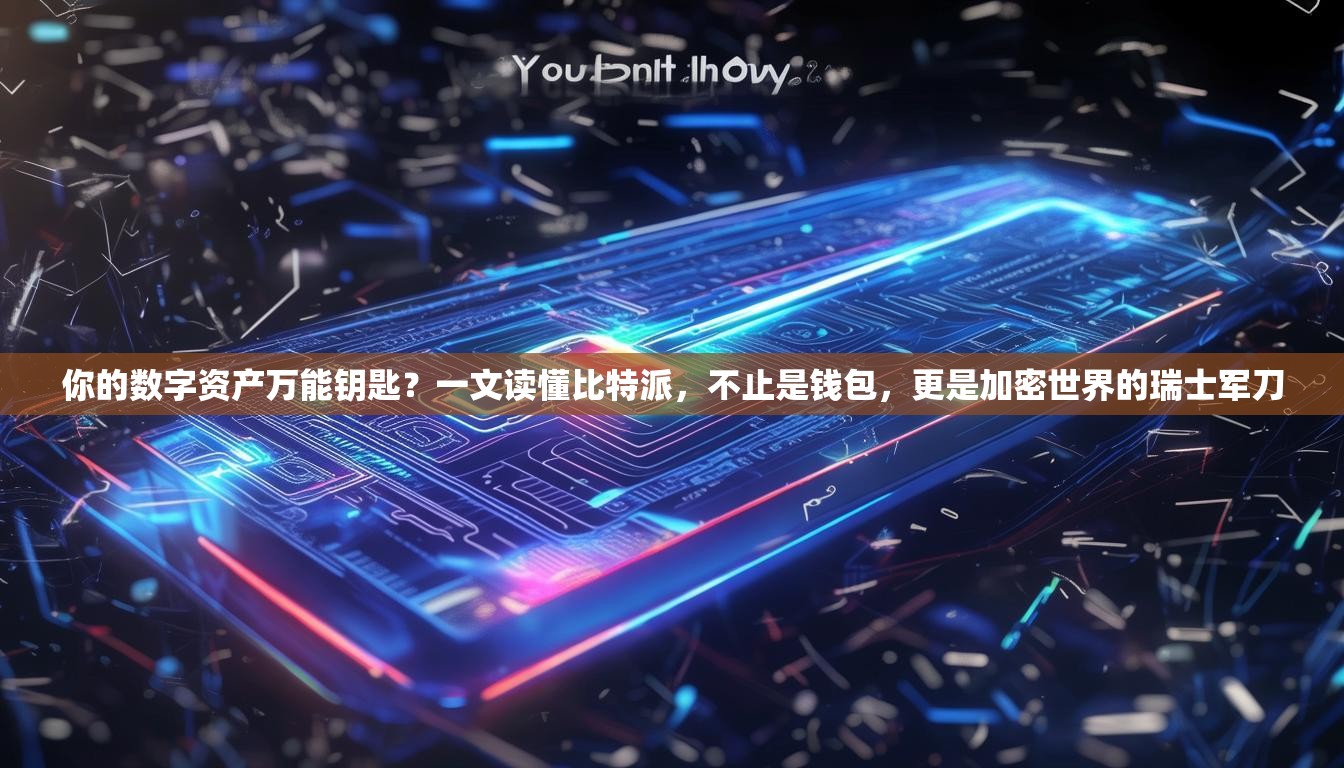 你的数字资产万能钥匙？一文读懂比特派，不止是钱包，更是加密世界的瑞士军刀