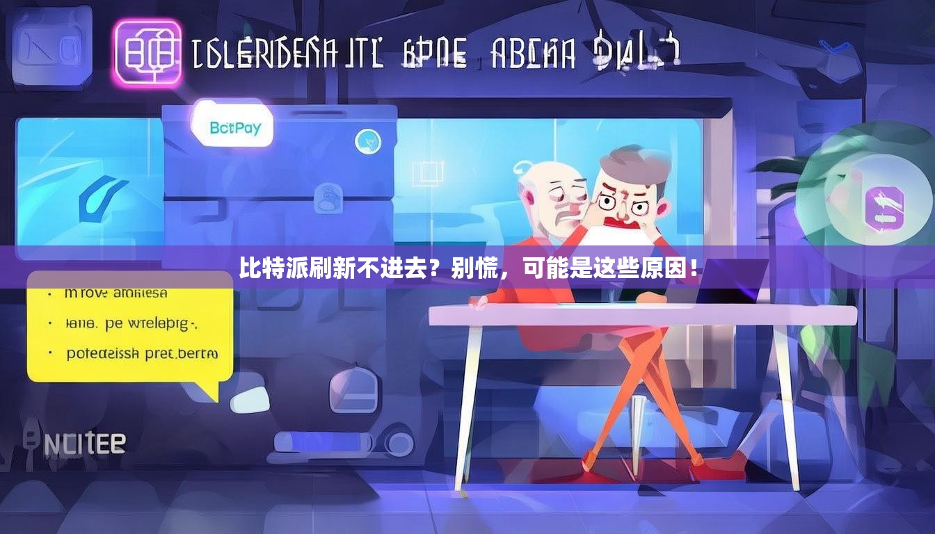 比特派刷新不进去？别慌，可能是这些原因！